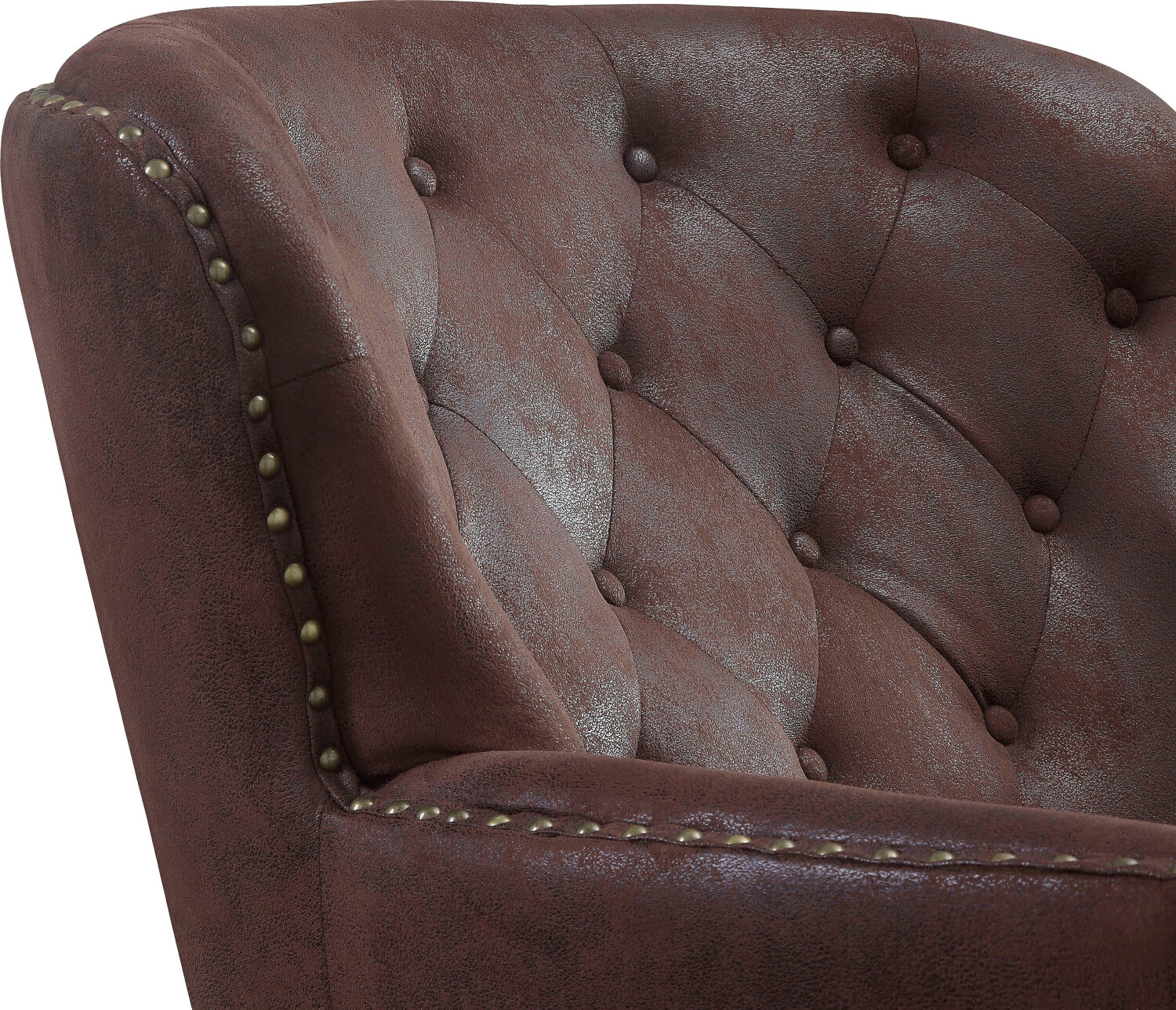 Atlantic Home Collection Sessel mit Taschenfederkern vintage braun ab  329,99 € | Preisvergleich bei
