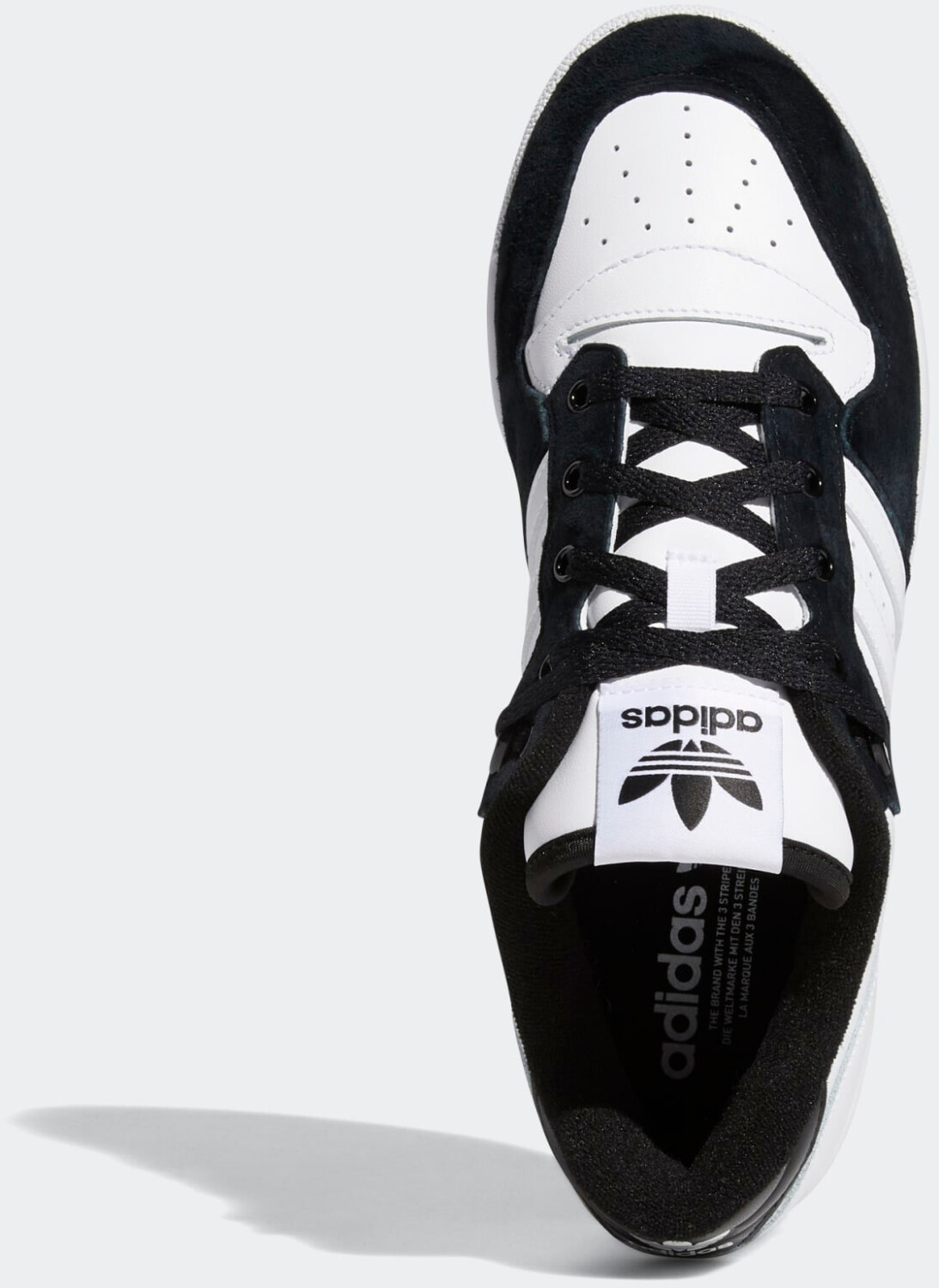 Adidas Rivalry Low cloud white/core black/cloud white au meilleur prix sur idealo.fr