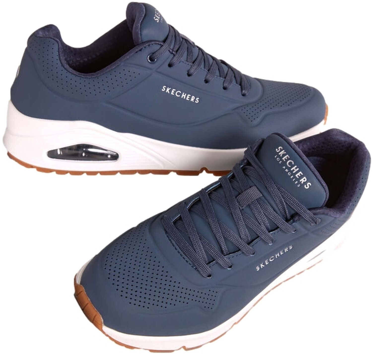 navy sketcher trainers