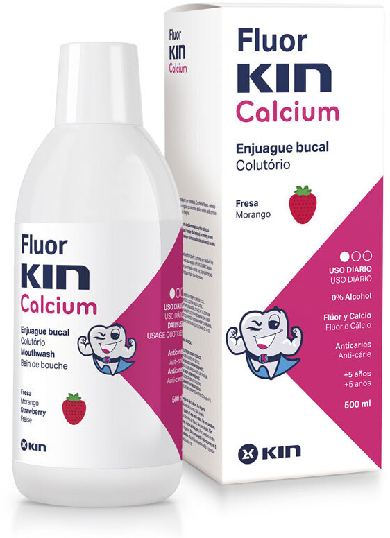 Kin Fluorkin Calcium Mouthwash(500 ml)