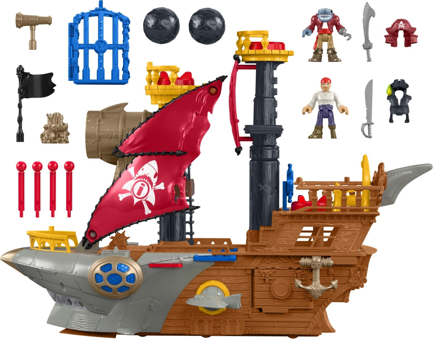 Barco pirata fisher price precio clearance