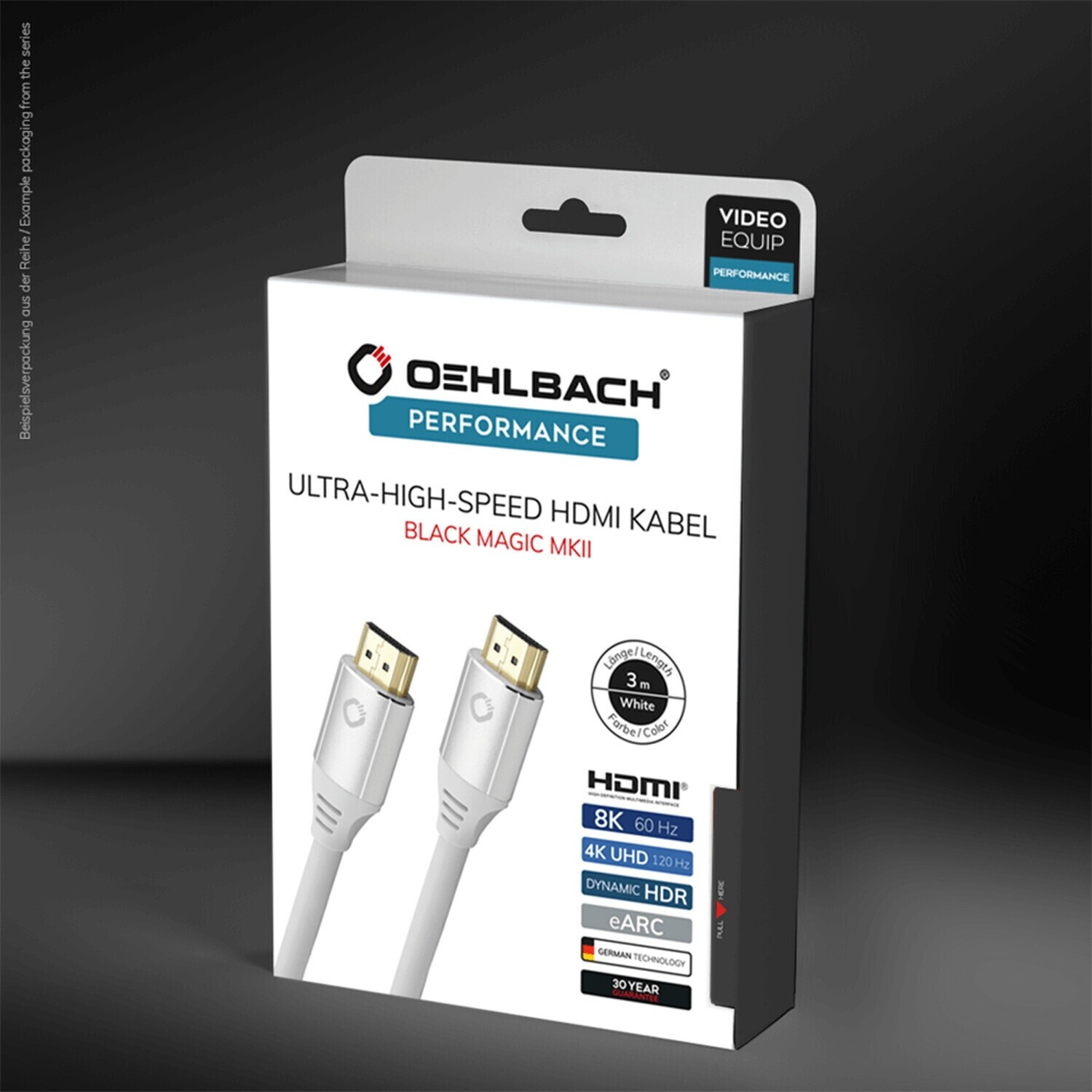 Oehlbach Black Magic MKII White 1.5m