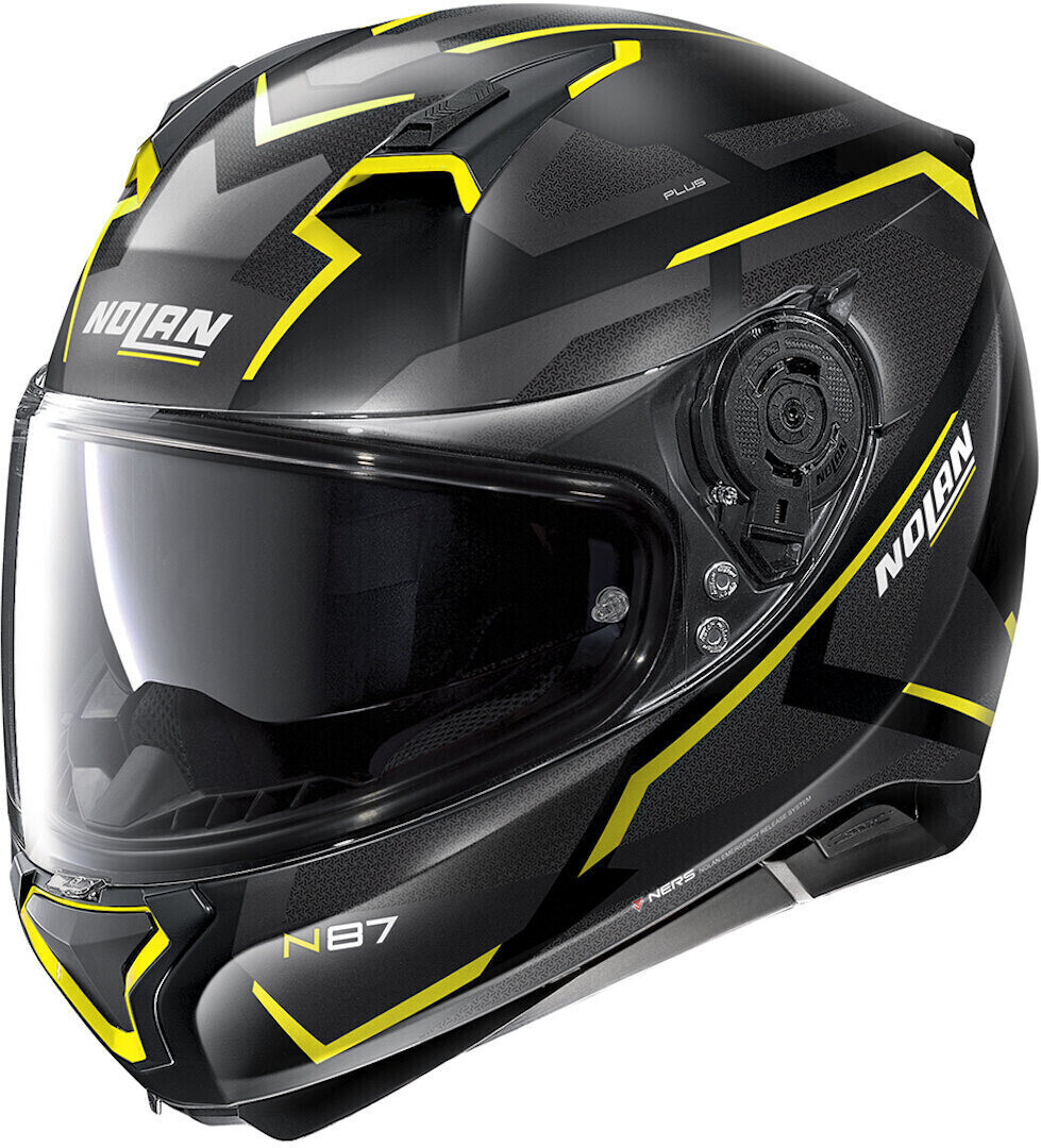 Nolan N87 Plus Overland N-Com Black/Yellow