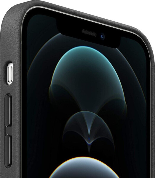 Apple Leder Case mit MagSafe (iPhone 12 Pro Max) Schwarz, Bild 8