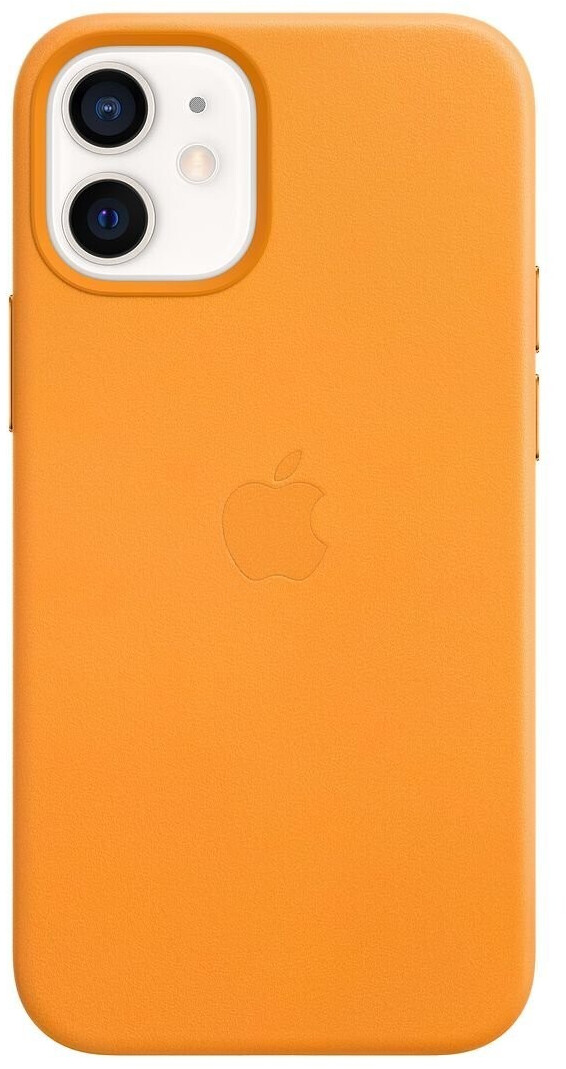 Apple Coque cuir avec MagSafe (iPhone 12 mini) pavot de californie