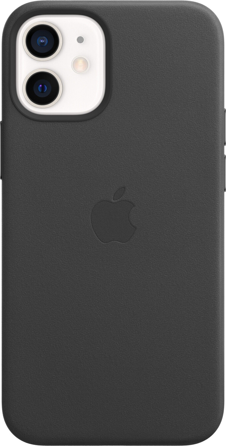 Apple Coque cuir avec MagSafe (iPhone 12 mini) noir