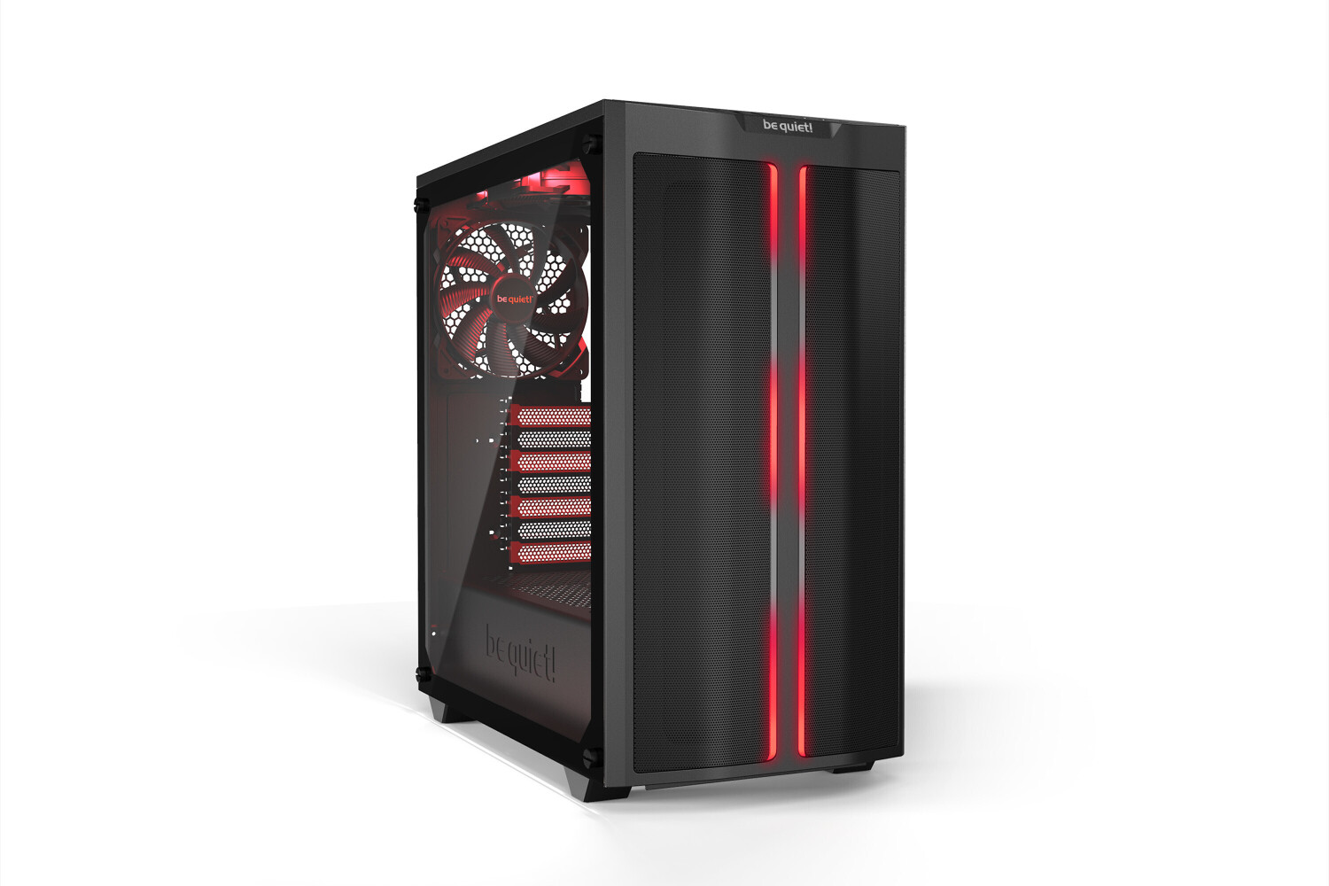 be quiet! PURE BASE 500DX noir rouge