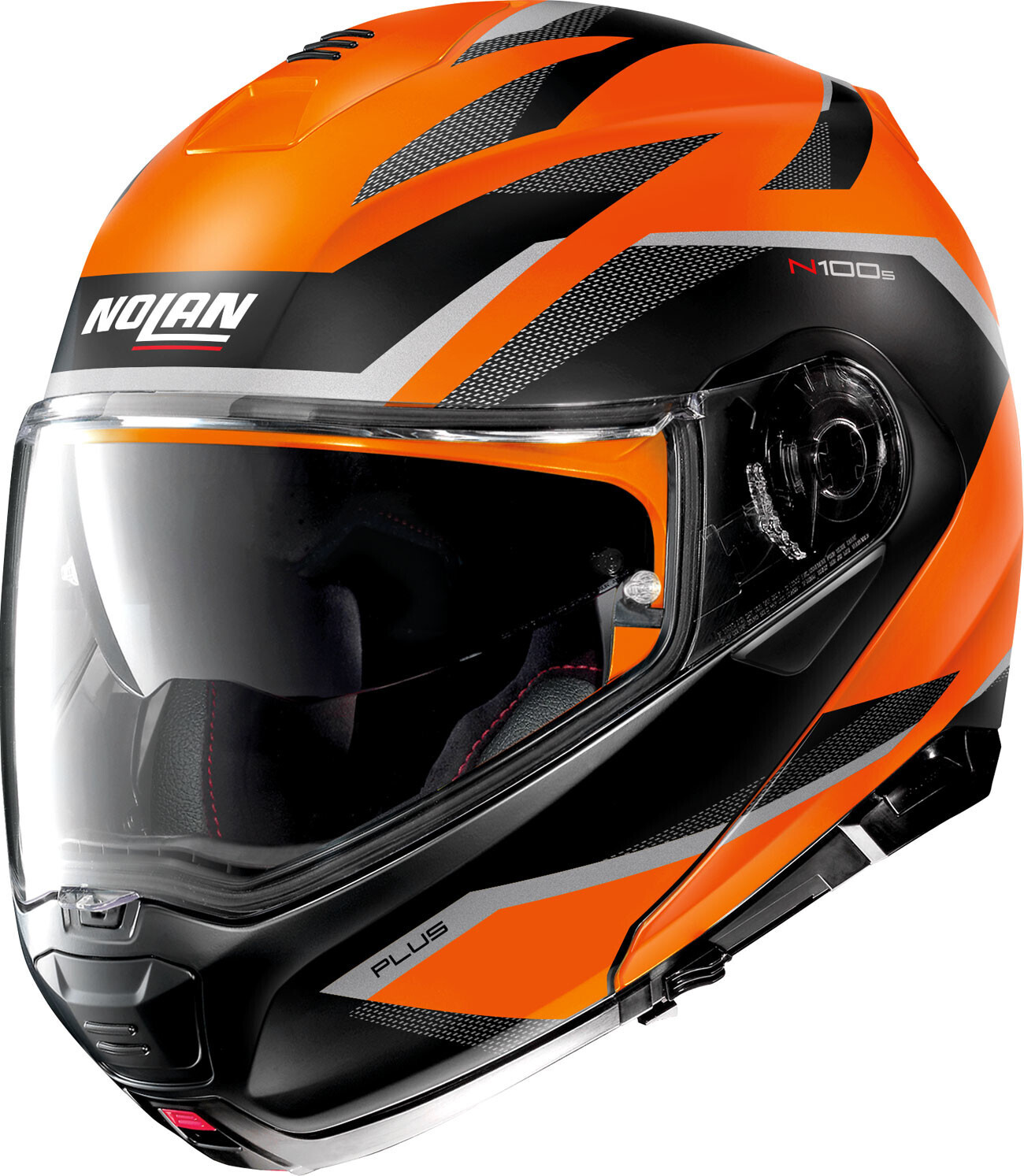 Nolan N100-5 Plus Overland N-Com Black/Orange