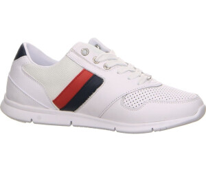 Tommy hilfiger hotsell perforated leather trainers