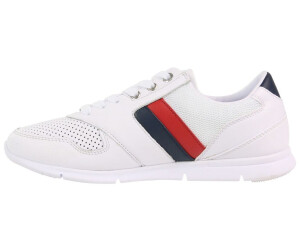 Tommy hilfiger clearance perforated leather trainers