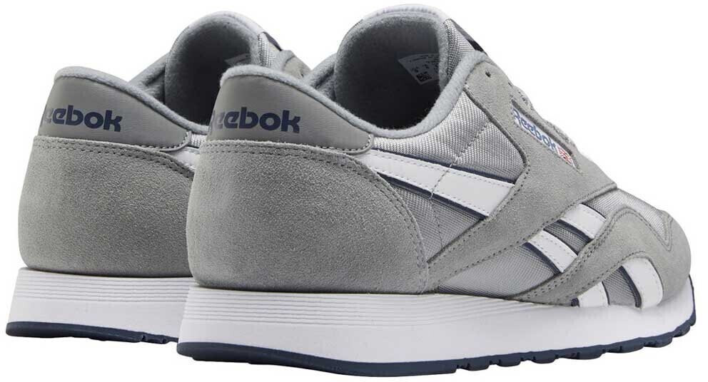 Reebok classic nylon platinum jetblue discount