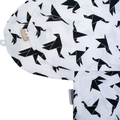 HOBEA-Germany Nursing Pillow Cover black white