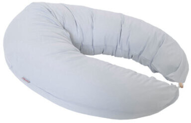 HOBEA-Germany Nursing Pillow uni grey - Gr. 190 cm