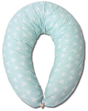 HOBEA-Germany Nursing Pillow Dandelion pastel green- Gr. 190 cm