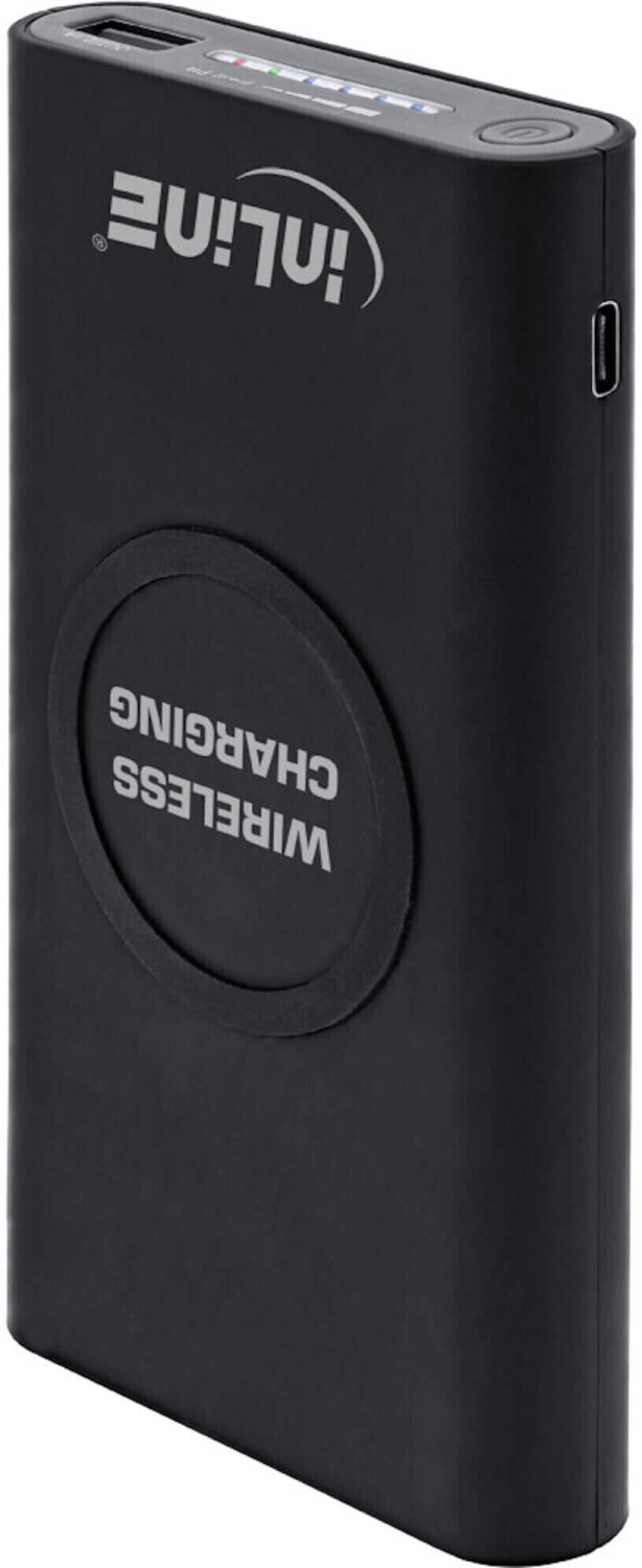 InLine Qi-Plate Powerbank 8000 mAh Black