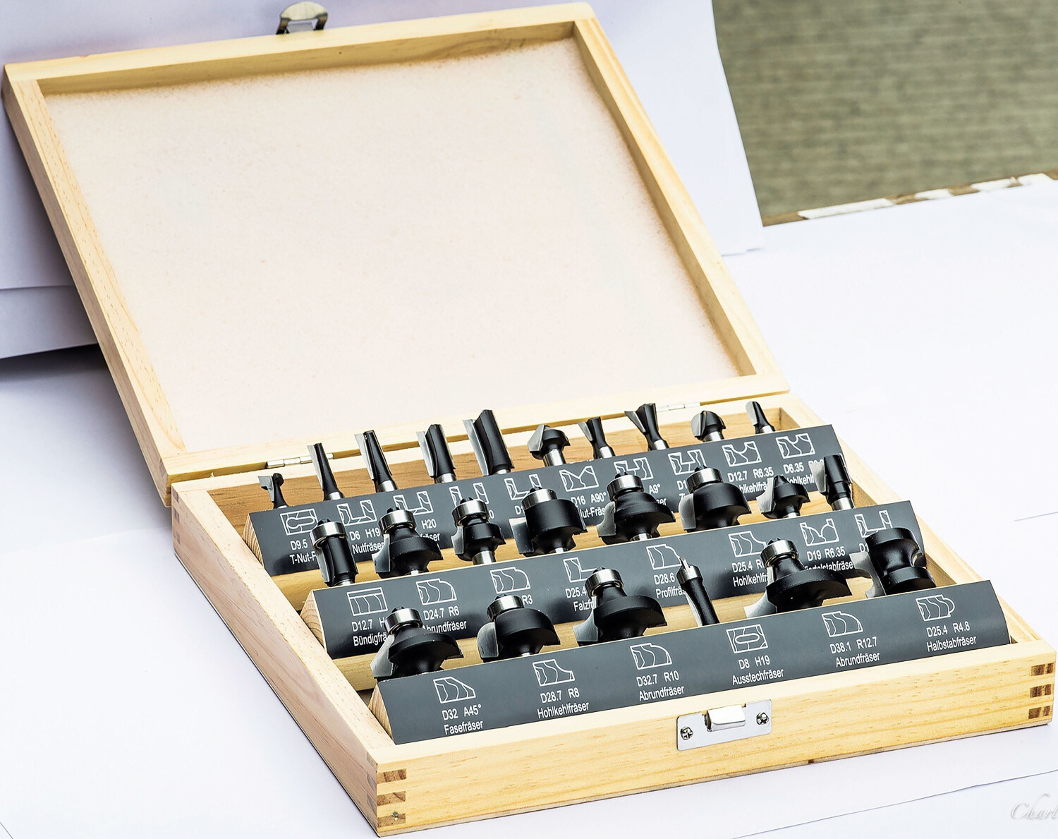 Stehle 24-tlg. HW Oberfräser Set (58502524)