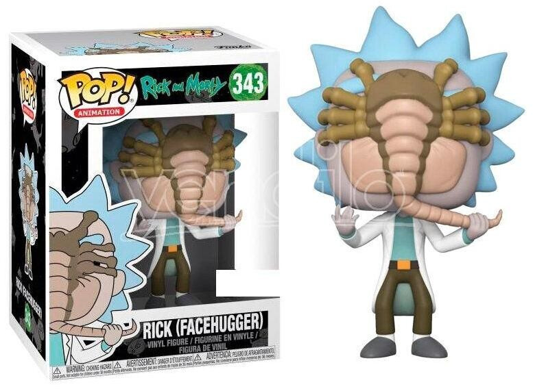 Buy Funko Pop! Animation: Rick and Morty - Alien Facehugger Rick from  £43.20 (Today) – Best Deals on