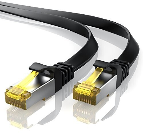 CSL CAT 7 Ethernetcable 10m Black