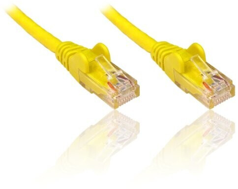 PremiumCord LAN & Patch Cable CAT 6 UTP 0,25m Yellow