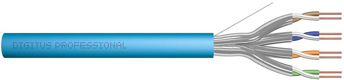 Digitus Networkcable CAT 6A 100m blue