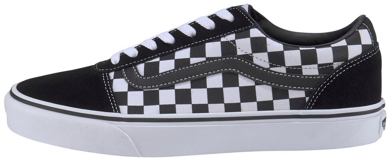 Vans old skool checkered black and white on sale