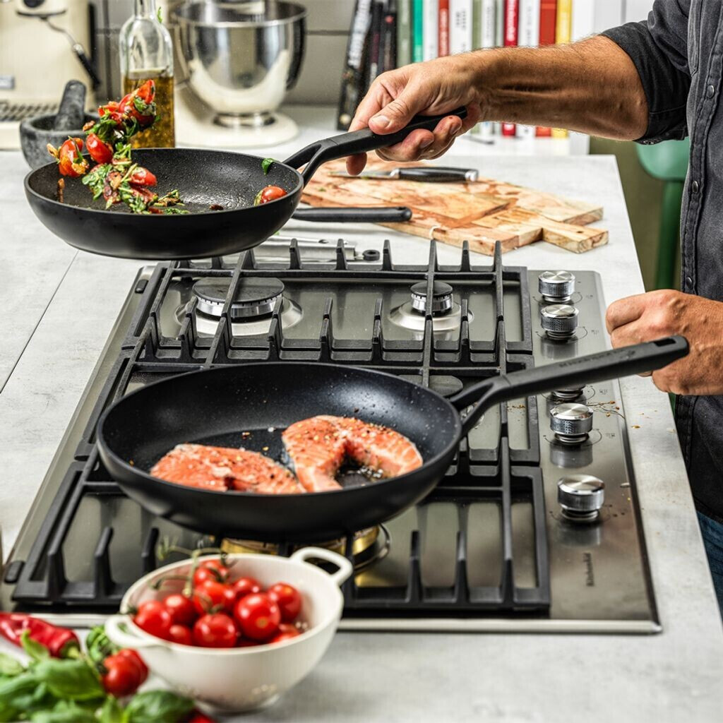 Buy KitchenAid Classic Frying Pan Set 20/28 cm 2 pcs from £49.00