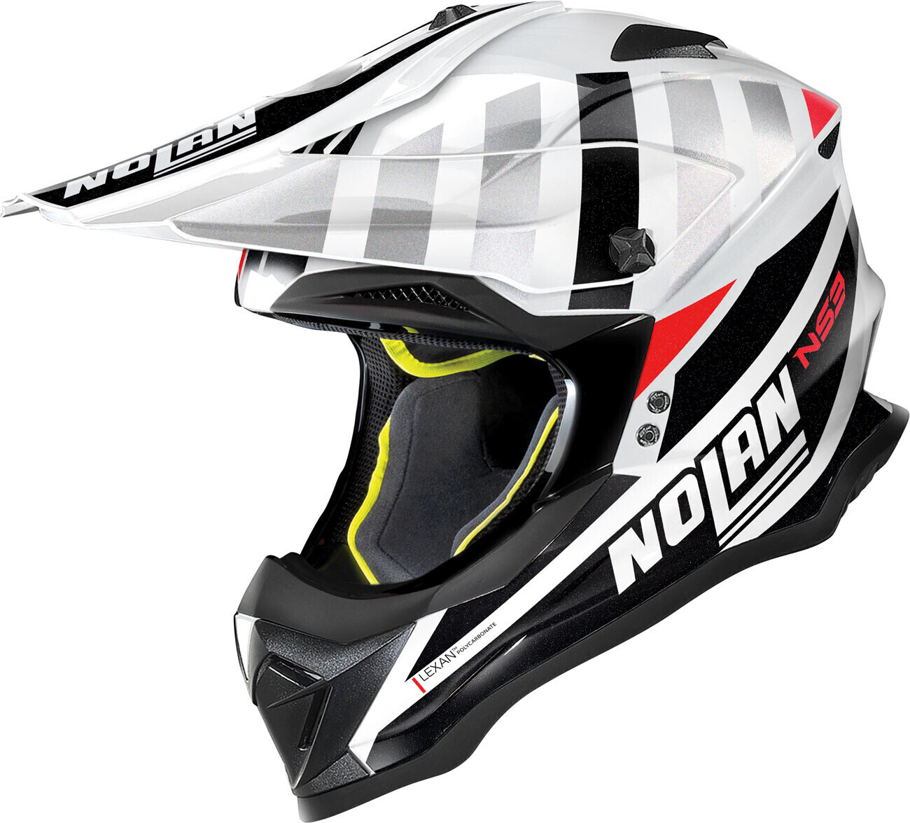 Nolan N53 Cliffjumper Black/White/Grey
