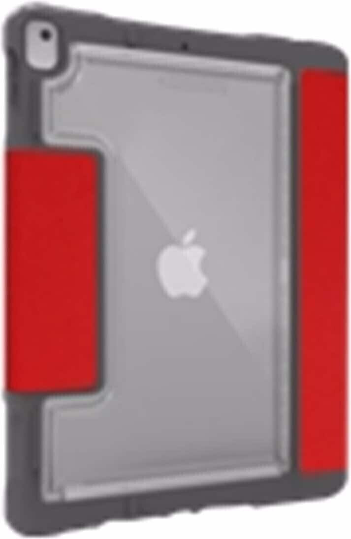STM Goods Dux Plus DUO iPad 10.2 Red/Transparent