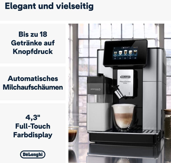 De'Longhi PrimaDonna Soul ECAM 612.55.SB, Bild 2