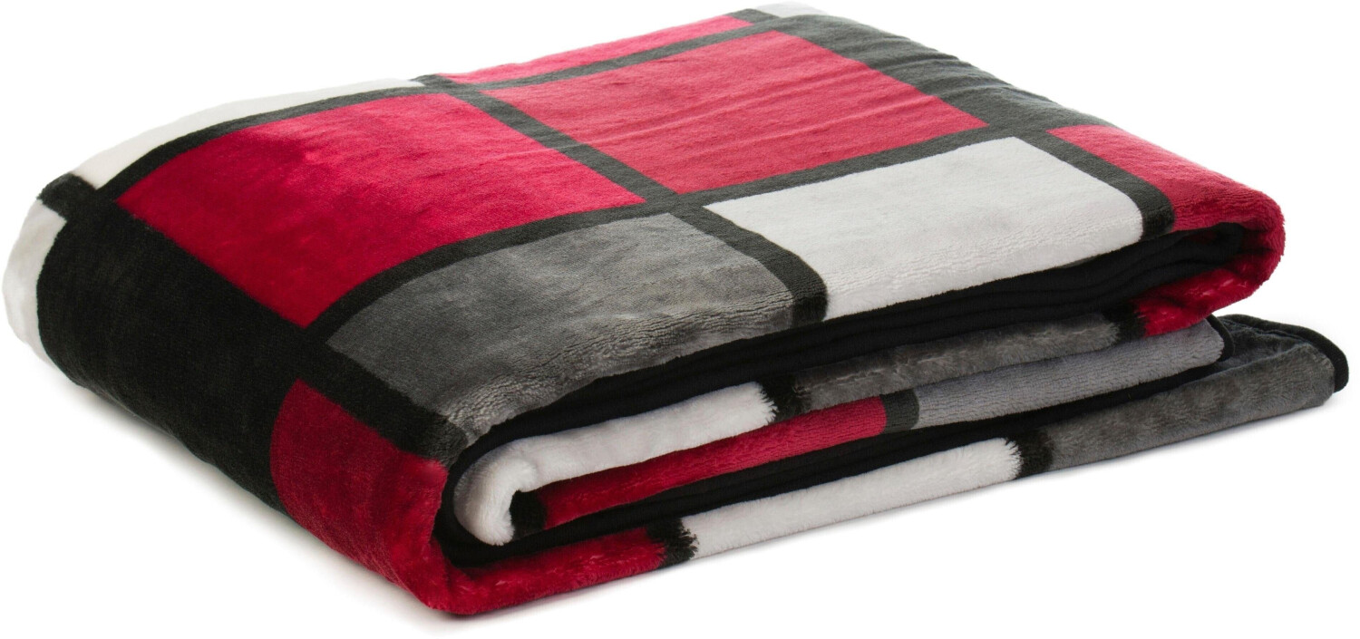 Gözze Cashmere Feeling Antigua 150x200cm Red/Bordeaux/Black/White