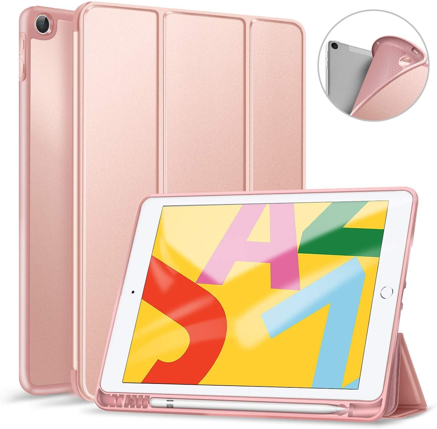 Ztotop Case  iPad 10.2 (2019/2020) Pink