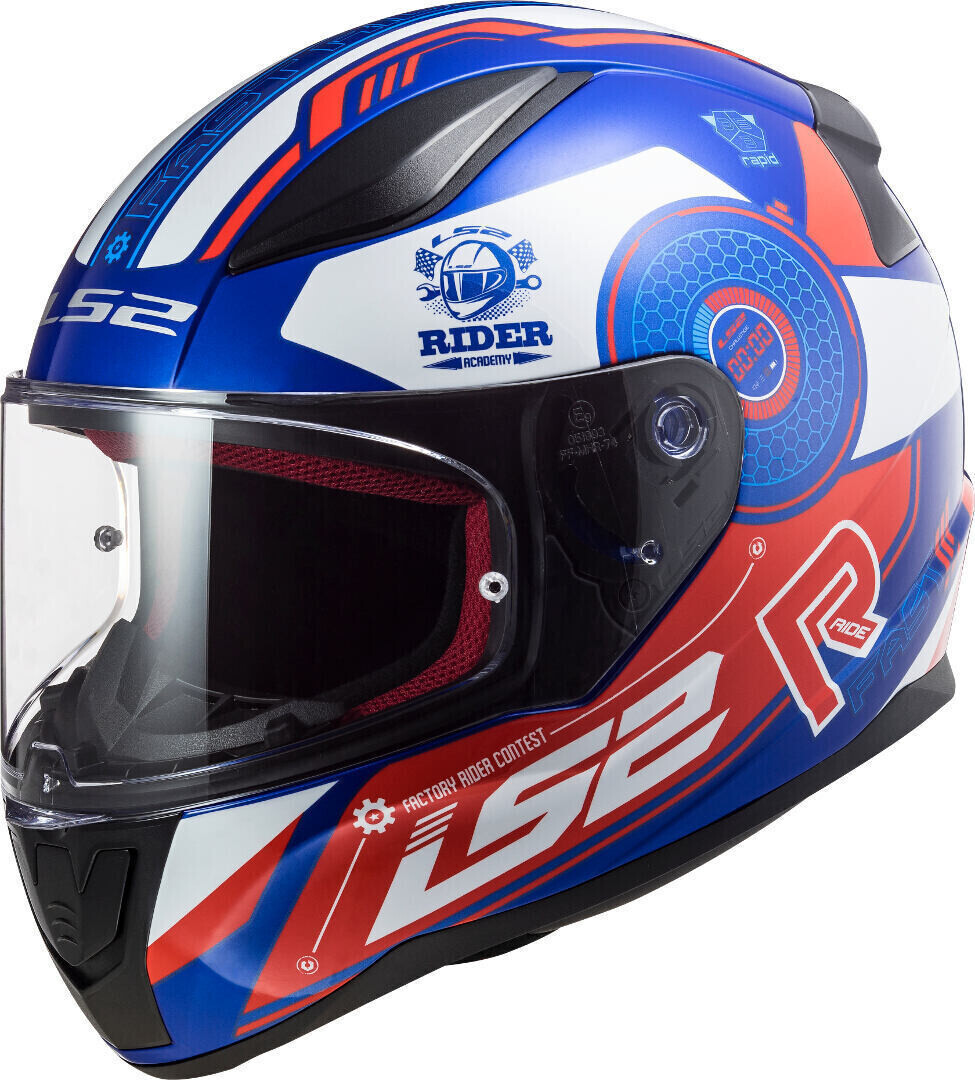 LS2 FF353 Rapid Stratus Blue/Red/White