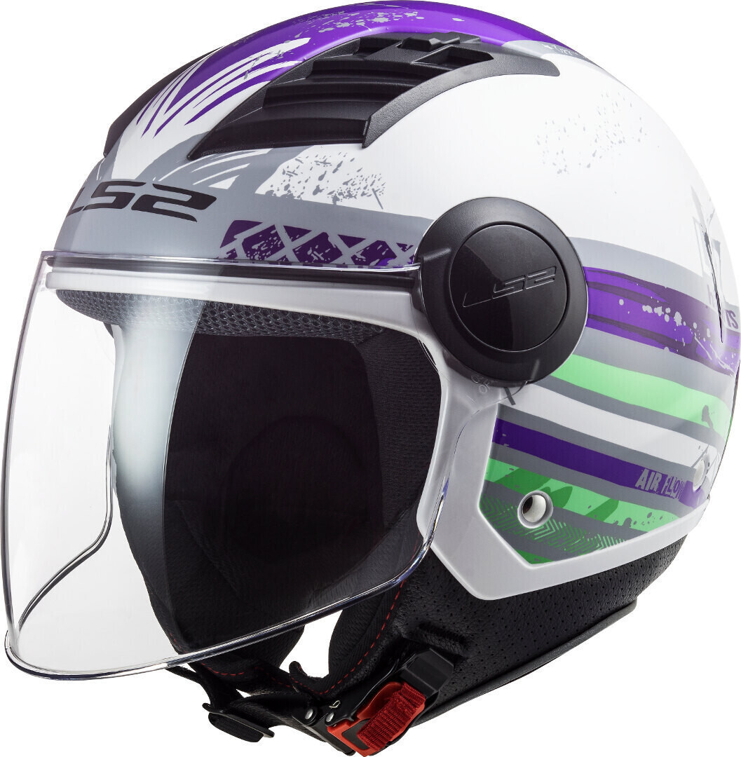 LS2 OF562 Airflow Ronnie White/Violett