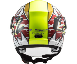 Casque Moto Enfant LS2 FUNNY Rose Taille M - Casque Jet Ouvert Léger Et Confortable