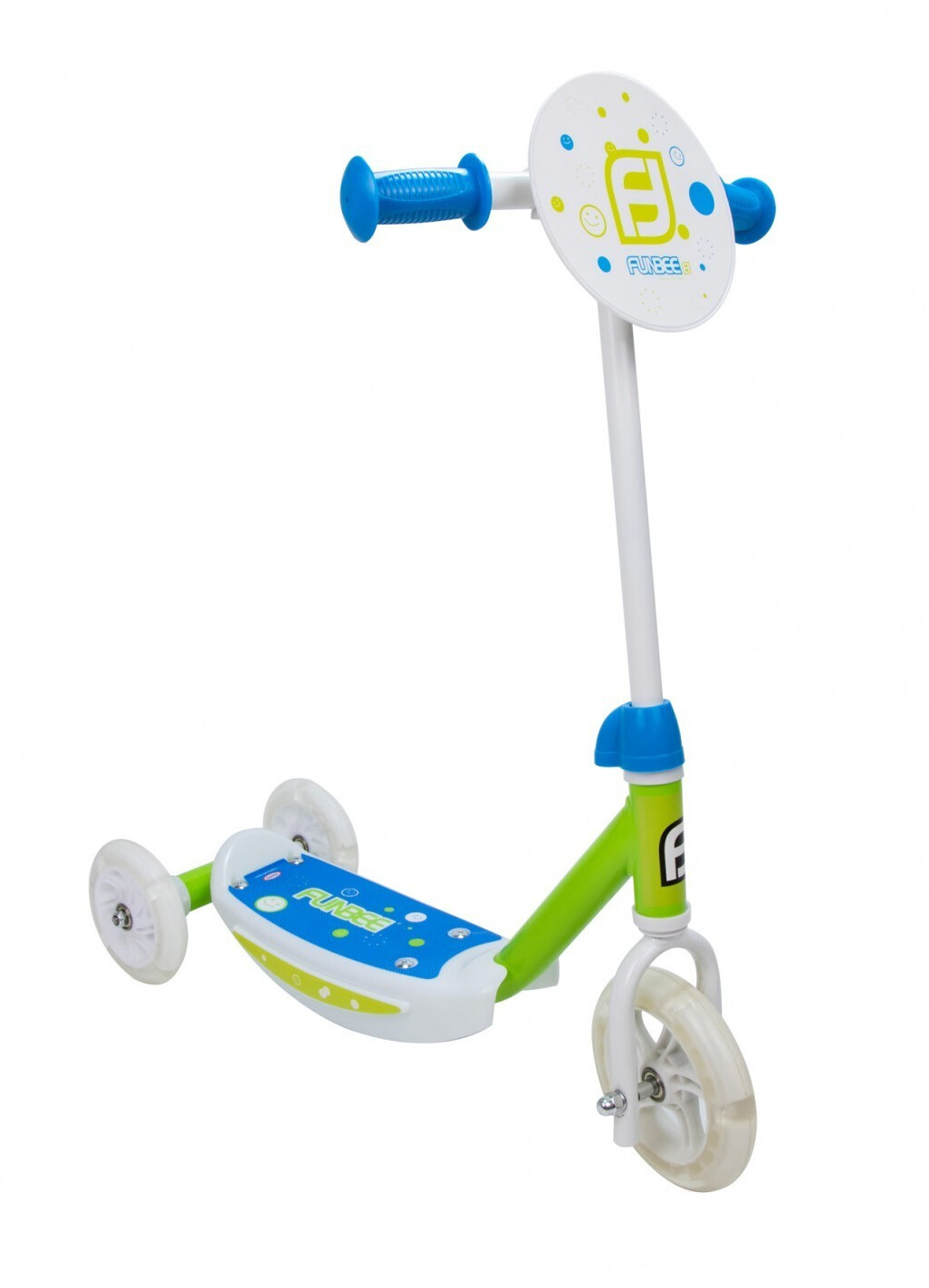 D'Arpèje Funbee Trottinette 3 roues LED bleu (OFUN13-G-LED-ES)