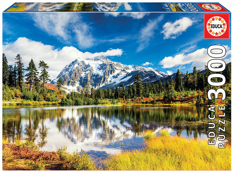 Educa Borrás Mount Shuksan, Washington 3000 pcs. (18011)