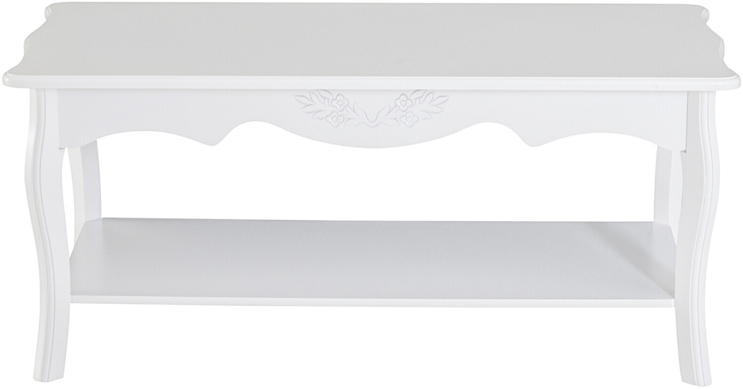 HomCom Couchtisch 44x94x42cm weiß (833-238) ab 69,99 € | Preisvergleich