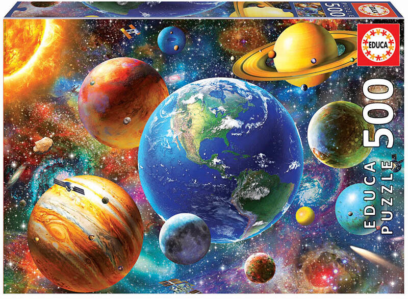Educa Borrás Solar System 500 pcs. (18449)