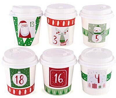 Pajoma Advent Calendar to fill Cups green