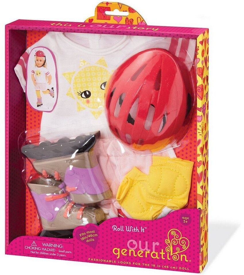 Buy Our Generation Inline Skates & Outfit for Doll 46 cm from £19.20