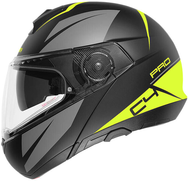 Schuberth C4 Pro Merak noir/gris/jaune