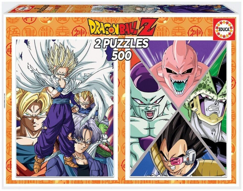 Educa Borrás Dragon Ball 2 x 500 pcs. (18487)