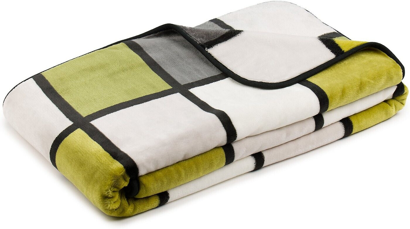 Gözze Cashmere Feeling Antigua 150x200cm Green/Antracite