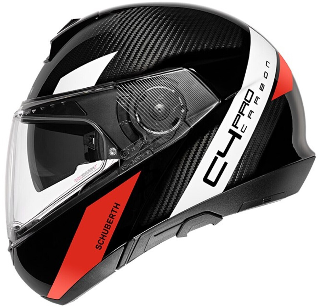 Schuberth C4 Pro Carbon Avio rouge/noir
