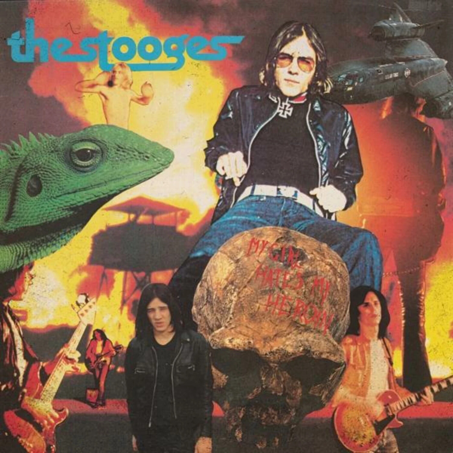 The Stooges - My Girl Hates My Heroin (Red And Black Splatter LP) (Vinyl)
