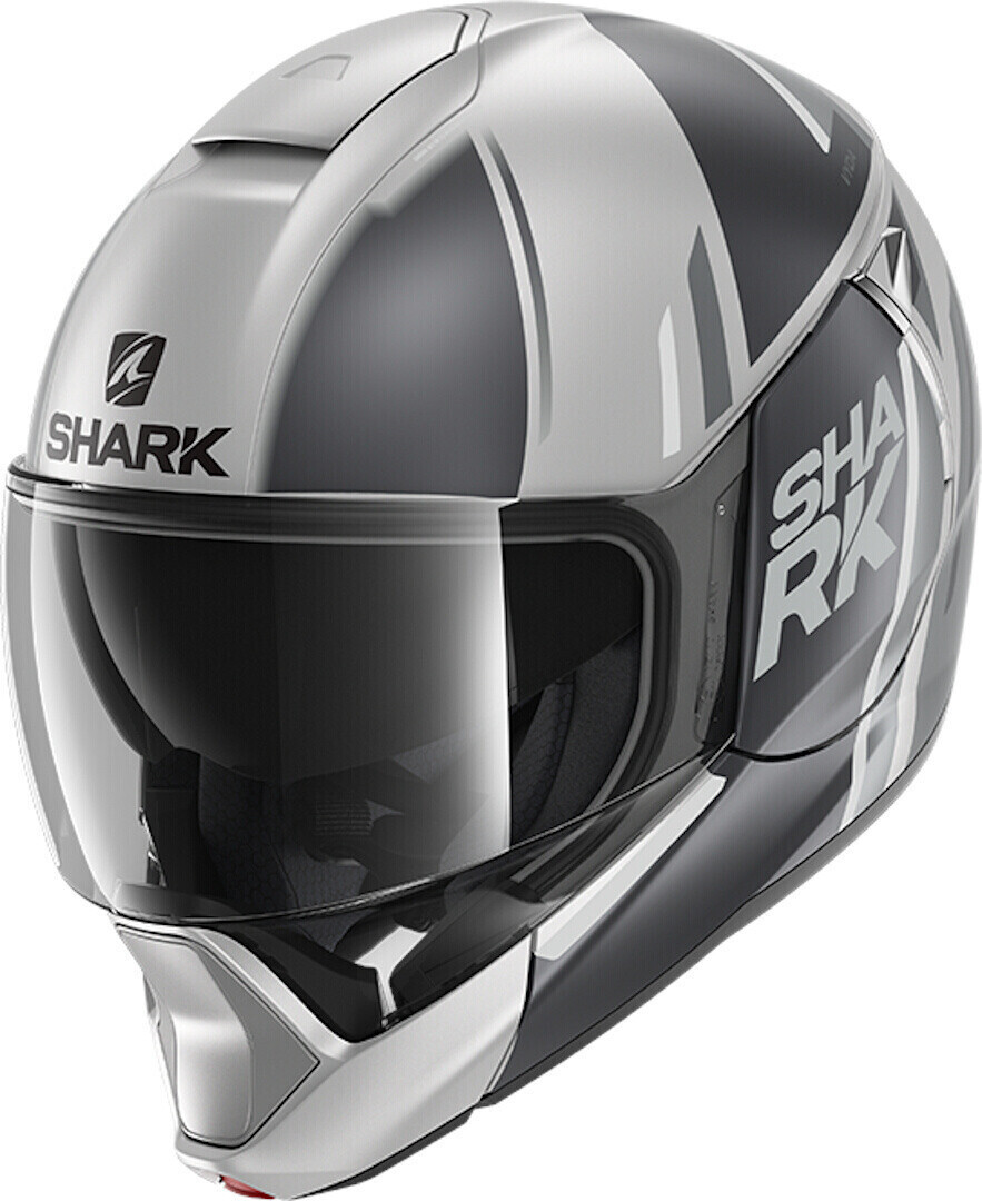 Photos - Motorcycle Helmet SHARK Evojet Vyda matt Grey 