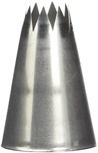 Douille inox Cannelée 10 mm - Douille patisserie - Creavea