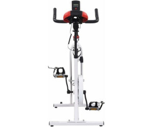 vidaXL Exercise bike white and red ab 227 53 Preisvergleich bei idealo