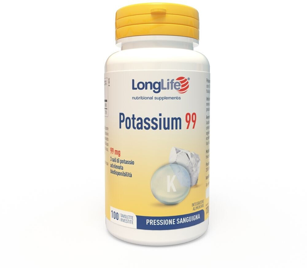 Long Life Potassium 99 (100 cpr.) a € 11,19 (oggi) Migliori prezzi e