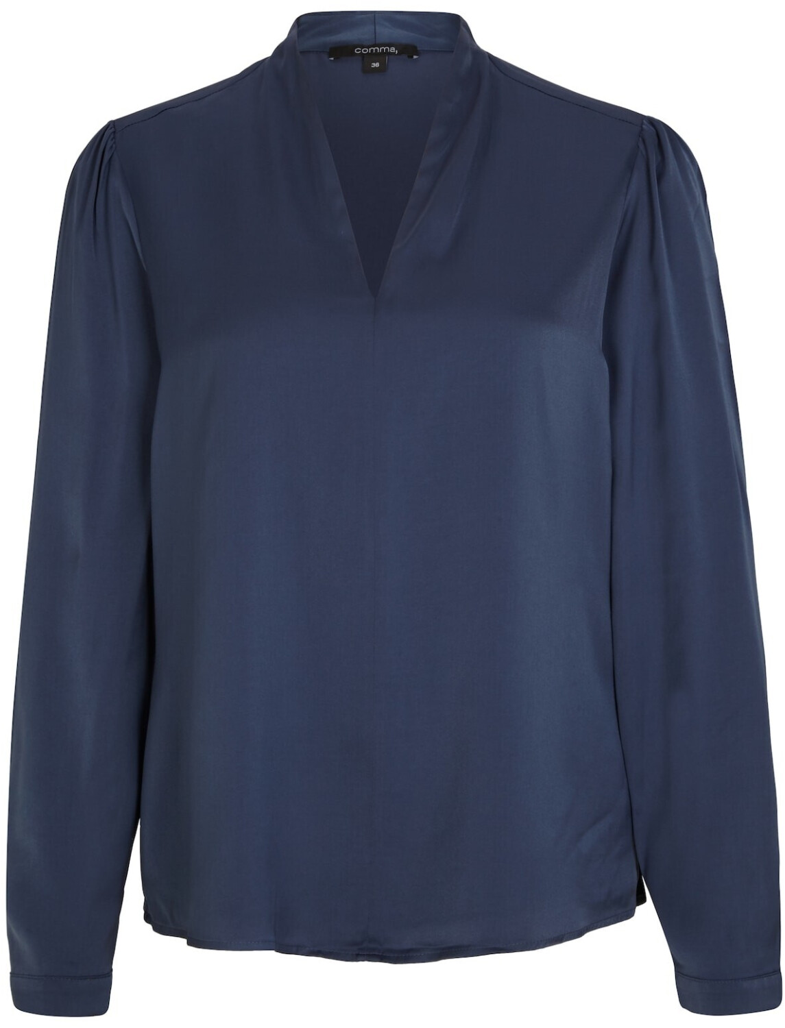 Comma Satin blouse (81.011.11.2474.5865) blue